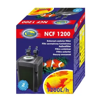 Aqua Nova NCF 1200 išorinis akvariumo filtras; iki 400l