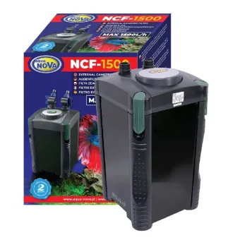 Aqua Nova NCF 1500 išorinis akvariumo filtras; iki 500l