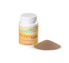 Artemia Koral Artemia Cysts Premium artemijų kiaušiniai ritinimui; 50g, 100g, 550g