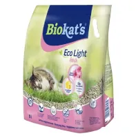 Biokat's Eco Light Fresh Cherry Blossom kraikas katėms, biologiškai suyrantis; 5l