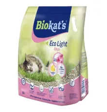 Biokat's Eco Light Fresh Cherry Blossom kraikas katėms, biologiškai suyrantis; 5l