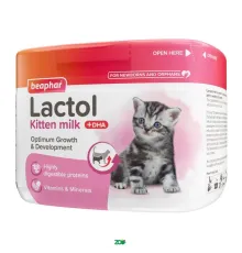 Beaphar Lactol Kitten pieno pakaitalas naujagimiams kačiukams; 250g