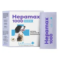 Bioveterinary Hepamax 1000 maisto papildas augintiniams; 28pak