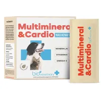 Bioveterinary Multimineral & Širdis maisto papildas augintiniams; 28pak