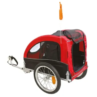 Croci Bike Trailer dviračio priekaba gyvūnui iki 40kg; L