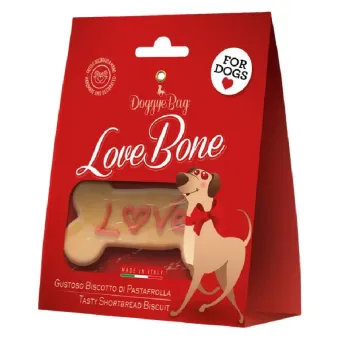 DoggyeBag Love Bone sausainis skanėstas šunims; 30g