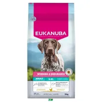 Eukanuba Special Care Working & Endurance sausas pašaras aktyviems šunims visų veislų, vištiena; 15kg