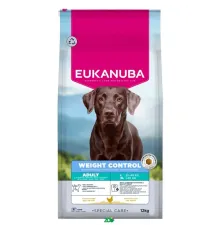 Eukanuba Special Care Weight Control L sausas pašaras suaugusiems šunims didelio dydžio veislų, vištiena; 15kg