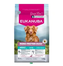 Eukanuba Special Care Mono Protein Duck sausas pašaras suaugusiems šunims visų veislų, antiena; 2.3kg, 12kg