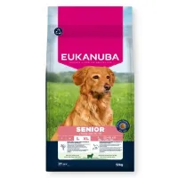 Eukanuba Life Care Senior L/XL Lamb sausas pašaras senyviems šunims didelio dydžio veislų, ryžiai, ėriena; 12kg