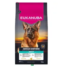Eukanuba Breed Care German Shephed Chicken sausas pašaras suaugusiems vokiečių aviganiams, vištiena; 12kg