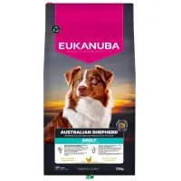 Eukanuba Breed Care Australian Shepherds Chicken sausas pašaras suaugusiems Australų aviganiams, vištiena; 12kg