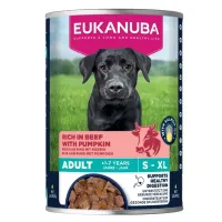 Eukanuba Life Care Adult Beef konservuotas pašaras suaugusiems šunims, jautiena ir moliūgai; 400g