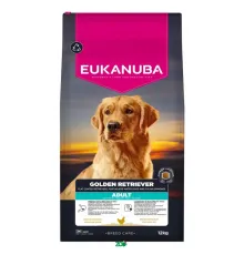 Eukanuba Breed Care Golden Retriever Chicken sausas pašaras suaugusiems auksaspalviams retriveriams, vištiena; 12kg