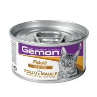 Gemon Wet Cat Mousse Chicken&Pork konservuotas pašaras katėms, kiauliena, vištiena; 85g