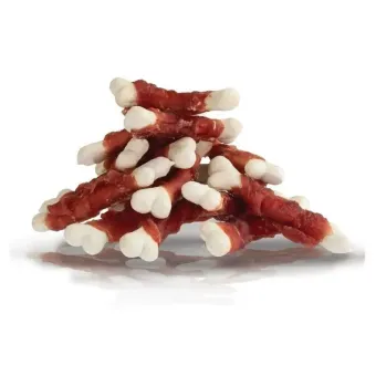 Kiddog Duck Breast kalcio kauliukai su antiena, skanėstai šunims; 500g Kiddog Duck Breast kalcio kauliukai su antiena, skanėstai šunims; 500g