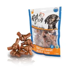 Kiddog Duck Bone antienos minkšti mazgeliai, skanėstai šunims; 250g
