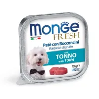 Monge Fresh Wet Dog Pate Tuna konservuotas pašaras šunims, tunas; 100g