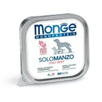 Monge Monoprotein Wet Dog Pate Beef konservuotas pašaras šunims, jautiena; 150g