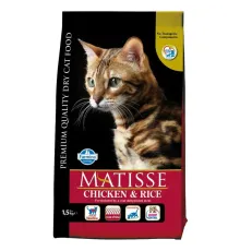 Matisse Cat Dry Chicken&Rice sausas pašaras suaugusioms katėms, vištiena; 1.5kg, 10kg
