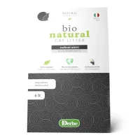 Natural Derma Pet Bio Natural Carboni suyrantis kukurūzinis kraikas katėms, su aktyvuota anglimi; 6l, 20l