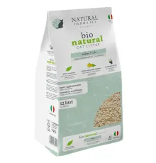 Natural Derma Pet Bio Talco suyrantis kukurūzinis kraikas katėms, talko kvapo; 12l