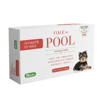 Natural Derma Pet Fiale di Pool S lašai mažiems šunims nuo blusų ir erkių; 10amp