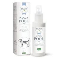 Natural Derma Zanza Pool apsauginis purškalas šunims ir katėms nuo uodų; 125ml