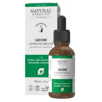 Natural Derma Pet Lozione ausų valymo losjonas augintiniams; 100ml