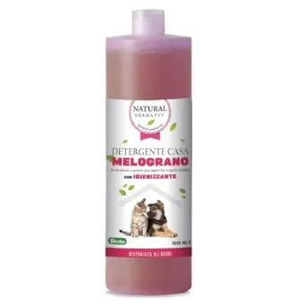 Natural Derma Pet Detergente Casa Melograno valymo priemonė augintinių aplinkai, granatų aromato; 1000ml Natural Derma Pet Detergente Casa Melograno valymo priemonė augintinių aplinkai, granatų aromato; 1000ml