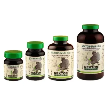 Nekton Multi Rep pašaro papildas su vitaminais ir mineralais ropliams; 35g, 75g, 300g, 700g Nekton Multi Rep pašaro papildas su vitaminais ir mineralais ropliams; 35g, 75g, 300g, 700g