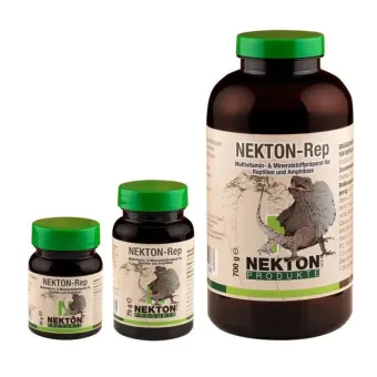 Nekton Rep pašaro papildas su vitaminais ir mineralais ropliams ir varliagyviams; 35g, 75g, 300g, 700g Nekton Rep pašaro papildas su vitaminais ir mineralais ropliams ir varliagyviams; 35g, 75g, 300g, 700g