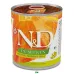 N&D Pumpkin Dog Wet Wild Boar Pumpkin&Apple konservuotas pašaras suaugusiems šunims, šerniena; 140g, 285g