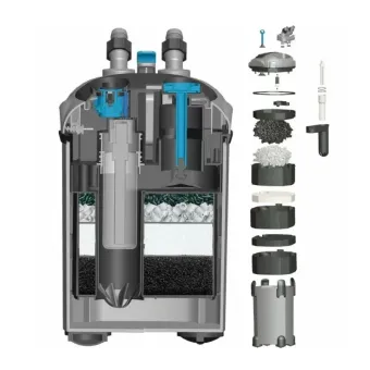 Prodac DF 1200 išorinis akvariumo filtras, +UV; 350-500l