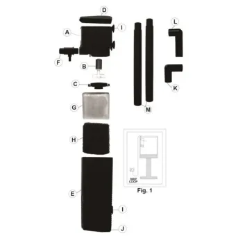Prodac Magic 150 vidinis akvariumo filtras; 200-500l