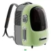 Petkit Breezy Dome 2 Green kuprinė šunims ir katėms transportuoti; 33x30x45cm