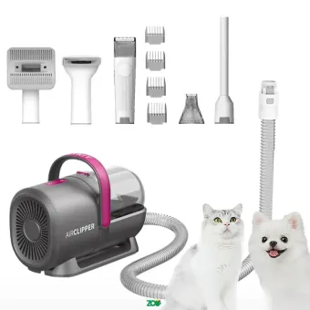 Petkit Air Clipper LM4 kailio siurblys su kirpimo mašinėle ir šukų rinkiniu