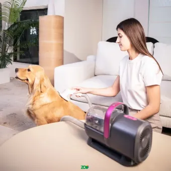 Petkit Air Clipper LM4 kailio siurblys su kirpimo mašinėle ir šukų rinkiniu