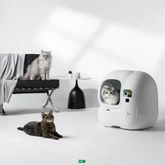 Petkit Purobot Max Pro 2 automatinis išmanus tualetas katėms; 66x54x61cm