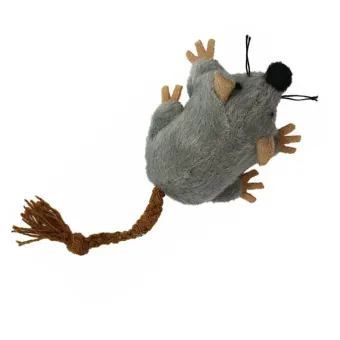 Pet Nova Plush Mouse pliušinė pelė žaislas katėms minkštas; 7x5cm
