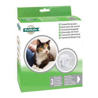 PetSafe Staywell Deluxe durelių tunelis, pilkos spalvos PetSafe Staywell Deluxe durelių tunelis, pilkos spalvos