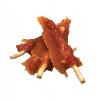 Real Dog Snack minkšta antienos file ant odos pagaliukų, skanėstas šunims; 500g Real Dog Snack minkšta antienos file ant odos pagaliukų, skanėstas šunims; 500g
