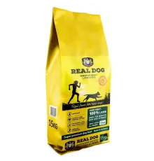Real Dog Sensitive Lamb&Rice sausas pašaras suaugusiems šunims visų veislių, ryžiai, ėriena; 15kg