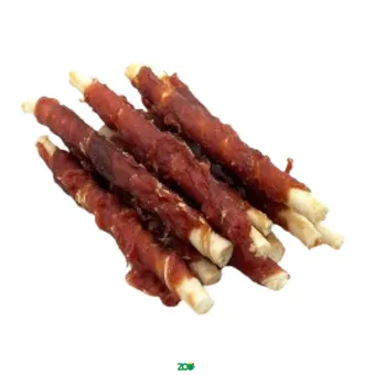 Real Dog Snack odos pagaliukai, apsukti antiena, skanėstas šunims; 500g