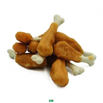 Real Dog Snack vištienos kulšelė ant kalcio kauliuko, skanėstas šunims; 500g