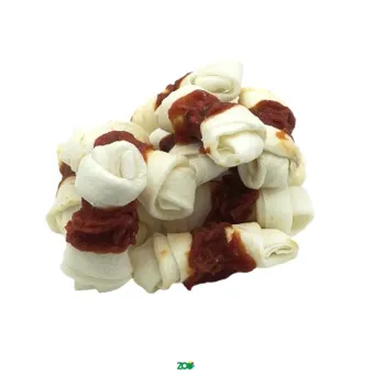 Real Dog Snack kaulas su mazgais, apsuktas antiena, skanėstas šunims; 500g