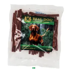 Real Dog Snack arklienos lazdelės, skanėstas šunims; 500g
