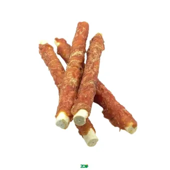 Real Dog Snack odos ritinys, apsuktas triušiena, skanėstas šunims; 500g