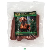 Real Dog Snack triušienos file, skanėstas šunims; 500g