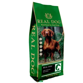 Real Dog SP Adult All Breeds Horse&Rice sausas pašaras suaugusiems šunims visų veislių, arkliena; 12kg